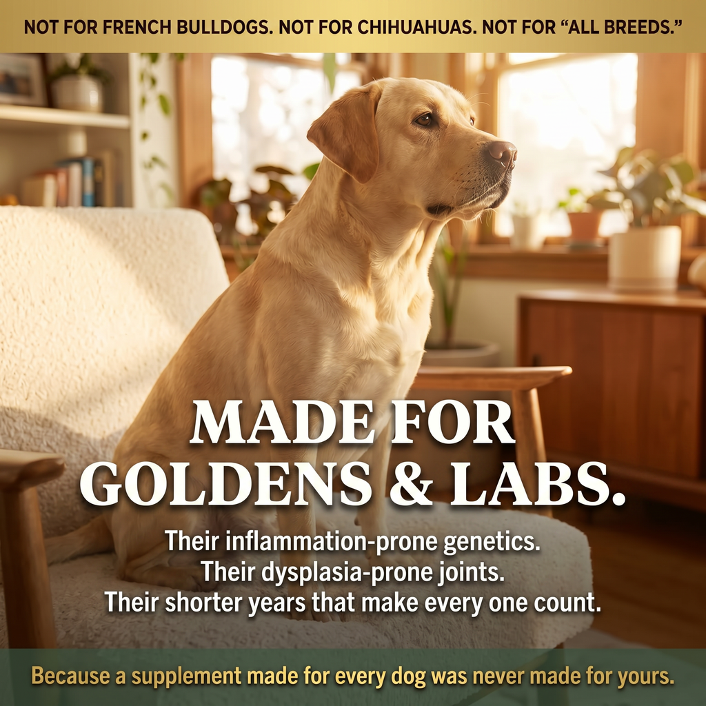 Golden and Labrador Retriever Longevity Chews